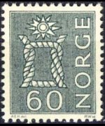 Norvegia 1962 - serie Motivi locali: 60 ø