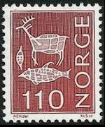 Norway 1962 - set Local patterns: 110 ø