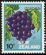 New Zealand 1983 - set Fruits: 10 c
