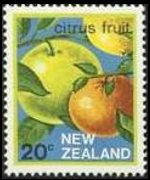 New Zealand 1983 - set Fruits: 20 c