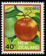 New Zealand 1983 - set Fruits: 40 c