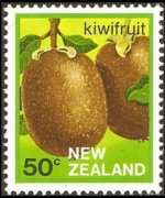 New Zealand 1983 - set Fruits: 50 c