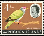 Isole Pitcairn 1964 - serie Navi e uccelli: 4 sh