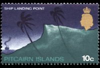 Isole Pitcairn 1969 - serie Soggetti vari: 10 c