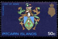 Isole Pitcairn 1969 - serie Soggetti vari: 50 c