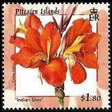 Isole Pitcairn 2000 - serie Fiori: 1,80 $