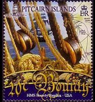 Isole Pitcairn 2007 - serie Il Bounty: 20 c