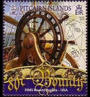 Isole Pitcairn 2007 - serie Il Bounty: 80 c