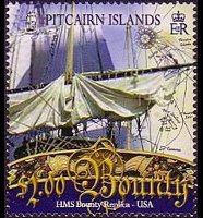 Isole Pitcairn 2007 - serie Il Bounty: 2 $