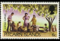 Isole Pitcairn 1977 - serie Soggetti vari: 6 c