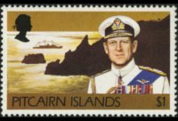 Isole Pitcairn 1977 - serie Soggetti vari: 1 $