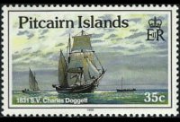 Isole Pitcairn 1988 - serie Navi: 35 c