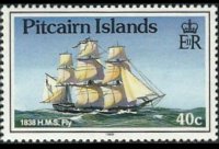Isole Pitcairn 1988 - serie Navi: 40 c