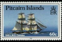Isole Pitcairn 1988 - serie Navi: 60 c