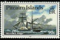 Isole Pitcairn 1988 - serie Navi: 90 c