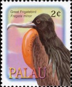 Palau 2002 - serie Uccelli: 2 c