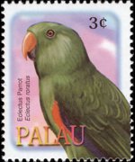 Palau 2002 - serie Uccelli: 3 c