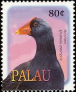 Palau 2002 - serie Uccelli: 80 c