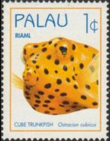 Palau 1995 - set Fish: 1 c