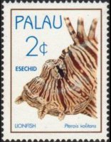 Palau 1995 - serie Pesci: 2 c