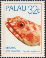 Palau 1995 - serie Pesci: 32 c