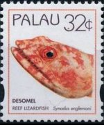 Palau 1995 - serie Pesci: 32 c