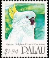 Palau 1991 - set Birds: 1,34 $