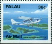 Palau 1989 - set Aircraft: 36 c