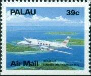 Palau 1989 - serie Aereoplani: 39 c