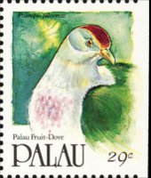 Palau 1991 - serie Uccelli: 29 c