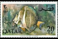 Qatar 1965 - serie Pesci: 20 np