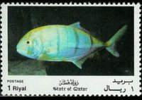 Qatar 1991 - serie Pesci: 1 r