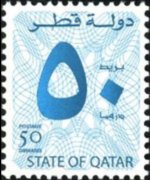 Qatar 2004 - serie Cifra: 50 d