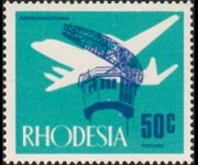 Rhodesia 1970 - serie Industria e vedute: 50 c