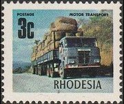 Rhodesia 1970 - serie Industria e vedute: 3 c