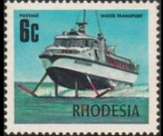 Rhodesia 1970 - serie Industria e vedute: 6 c