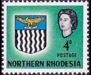 Northern Rhodesia 1963 - set Arms: 4 p