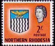 Rhodesia del nord 1963 - serie Stemma: 2 sh
