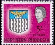 Rhodesia del nord 1963 - serie Stemma: 5 sh