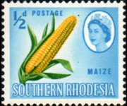 Rhodesia del sud 1964 - serie Soggetti vari: ½ p