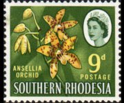 Rhodesia del sud 1964 - serie Soggetti vari: 9 p