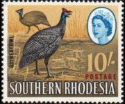 Rhodesia del sud 1964 - serie Soggetti vari: 10 sh