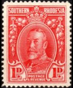 Southern Rhodesia 1931 - set King George V: 1 p