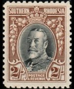 Rhodesia del sud 1931 - serie Re Giorgio V: 2 sh