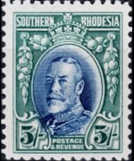 Rhodesia del sud 1931 - serie Re Giorgio V: 5 sh