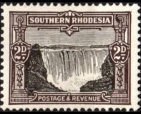 Southern Rhodesia 1931 - set Victoria Falls: 2 p
