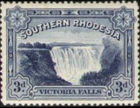 Southern Rhodesia 1931 - set Victoria Falls: 3 p