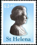 Sant'Elena 2003 - serie Regina Elisabetta II: 2,50 £