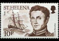Saint Helena 1986 - set Explorers and ships: 10 p