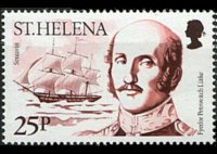 Saint Helena 1986 - set Explorers and ships: 25 p